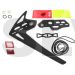  LX1160  Lynx Heli Innovations Goblin 570 - 620 Stretch Tail Kit Red 